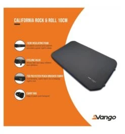 Vango California Mattress 10cm Rock And Roll 9 Vango California Mattress 10cm Rock And Roll -Outdoor Camping Gear california rock roll 10cm 3