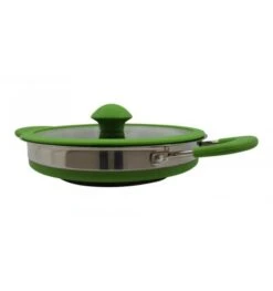 Vango Cuisine 1.5L Casserole Pot - Green -Outdoor Camping Gear cuisine 15l non stick casserole 3