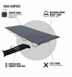 Vango Hush Camp Bed - Single 8 Vango Hush Camp Bed - Single -Outdoor Camping Gear hush campbed