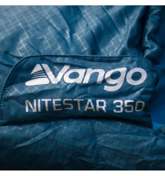 Vango Nitestar Alpha 350 Sleeping Bag - Blue 3 Vango Nitestar Alpha 350 Sleeping Bag - Blue - Image 3