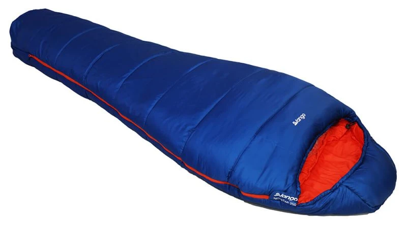 Vango Nitestar Alpha 250 Single Sleeping Bag - Classic Blue 1 Vango Nitestar Alpha 250 Single Sleeping Bag - Classic Blue
