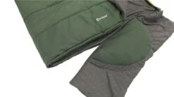 Outwell Contour Lux XL Green Sleeping Bag -Outdoor Camping Gear outwell contour lux xl green sleeping bag 4