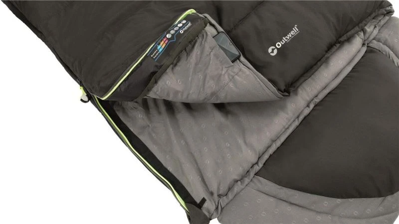 Outwell Contour Black Sleeping Bag 3 Outwell Contour Black Sleeping Bag - Image 3