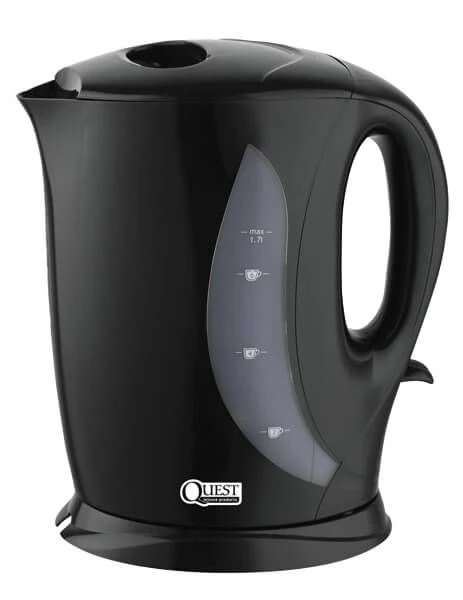 Quest Low Watt Kettle 1.7L - Black 1 Quest Low Watt Kettle 1.7L - Black